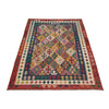 Handmade Multi Kilim Geometric 7x10 ft