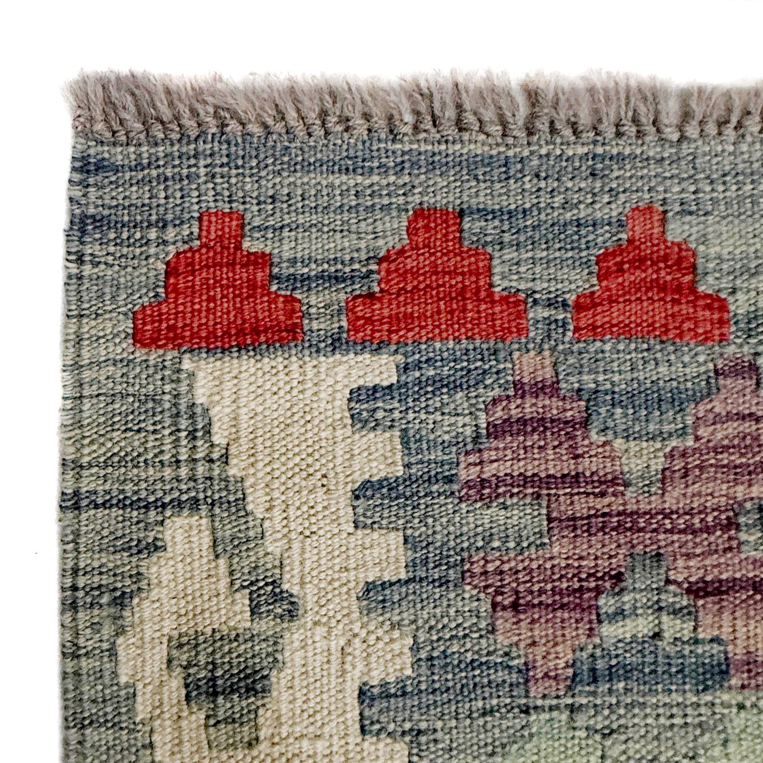 Handmade Multi Kilim Geometric 7x10 ft