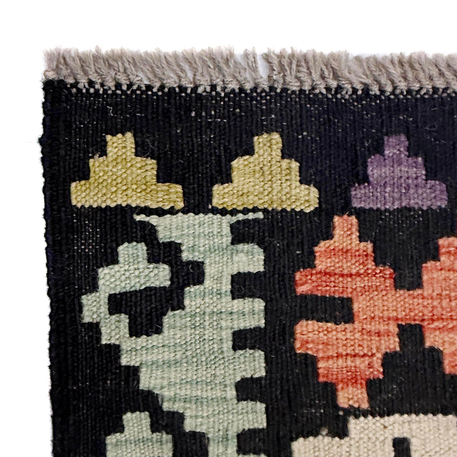 Handmade Multi Kilim Geometric 7x10 ft