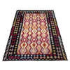 Handmade Multi Kilim Geometric 7x10 ft