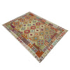 Handmade Multi Kilim Geometric 7x10 ft