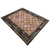 Handmade Multi Kilim Geometric 7x10 ft