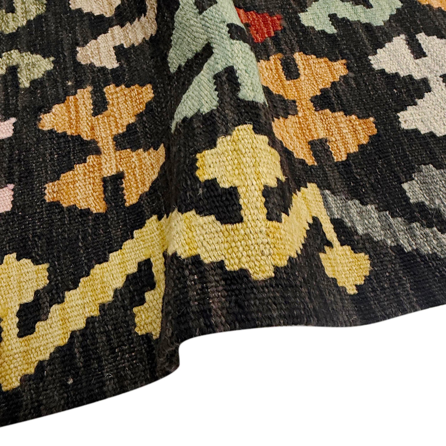 Handmade Multi Kilim Geometric 7x10 ft