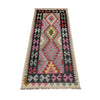Handmade Multi Kilim Geometric 6' Runner