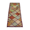 Handmade Multi Kilim Geometric 6' Runner