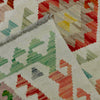 Handmade Multi Kilim Geometric 6' Runner