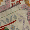 Handmade Multi Kilim Geometric 10' Runner