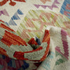 Handmade Multi Kilim Geometric 6' Runner