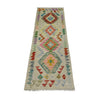 Handmade Multi Kilim Geometric 6' Runner