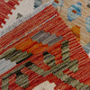 Handmade Multi Kilim Geometric 6' Runner