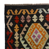 Handmade Multi Kilim Geometric 10' Runner