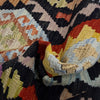 Handmade Multi Kilim Geometric 10' Runner