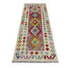 Handmade Multi Kilim Geometric 6' Runner