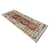 Handmade Multi Kilim Geometric 6' Runner