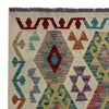 Handmade Multi Kilim Geometric 10' Runner