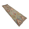Handmade Multi Kilim Geometric 13' Runner