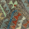 Handmade Multi Kilim Geometric 13' Runner