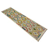 Handmade Multi Kilim Geometric 10' Runner