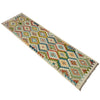 Handmade Multi Kilim Geometric 10' Runner