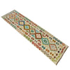 Handmade Multi Kilim Geometric 10' Runner