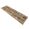 Handmade Multi Kilim Geometric 10' Runner