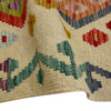 Handmade Multi Kilim Geometric 6' Runner