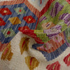 Handmade Multi Kilim Geometric 6' Runner