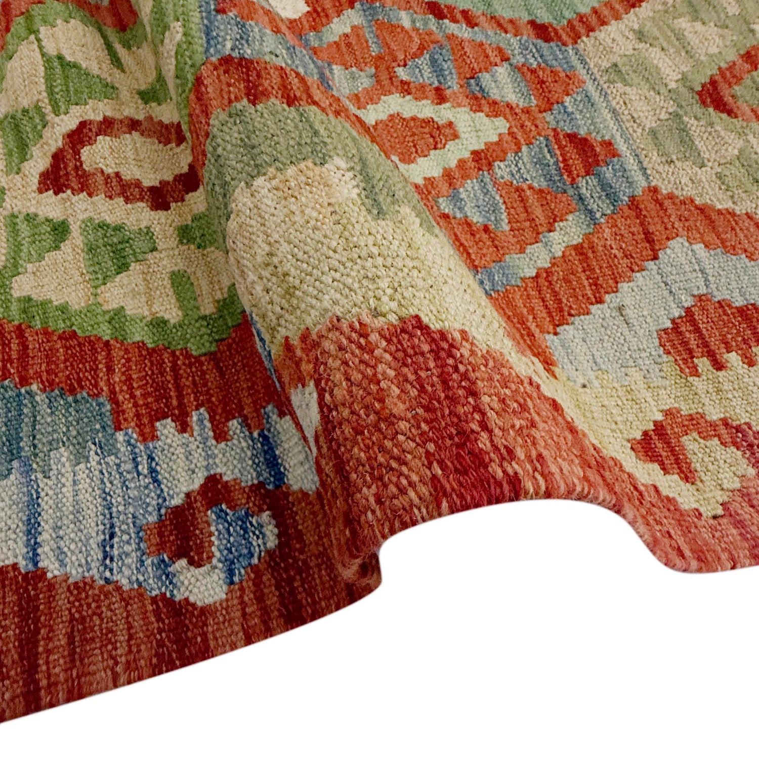 Handmade Multi Kilim Geometric 7x10 ft