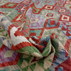 Handmade Multi Kilim Geometric 7x10 ft