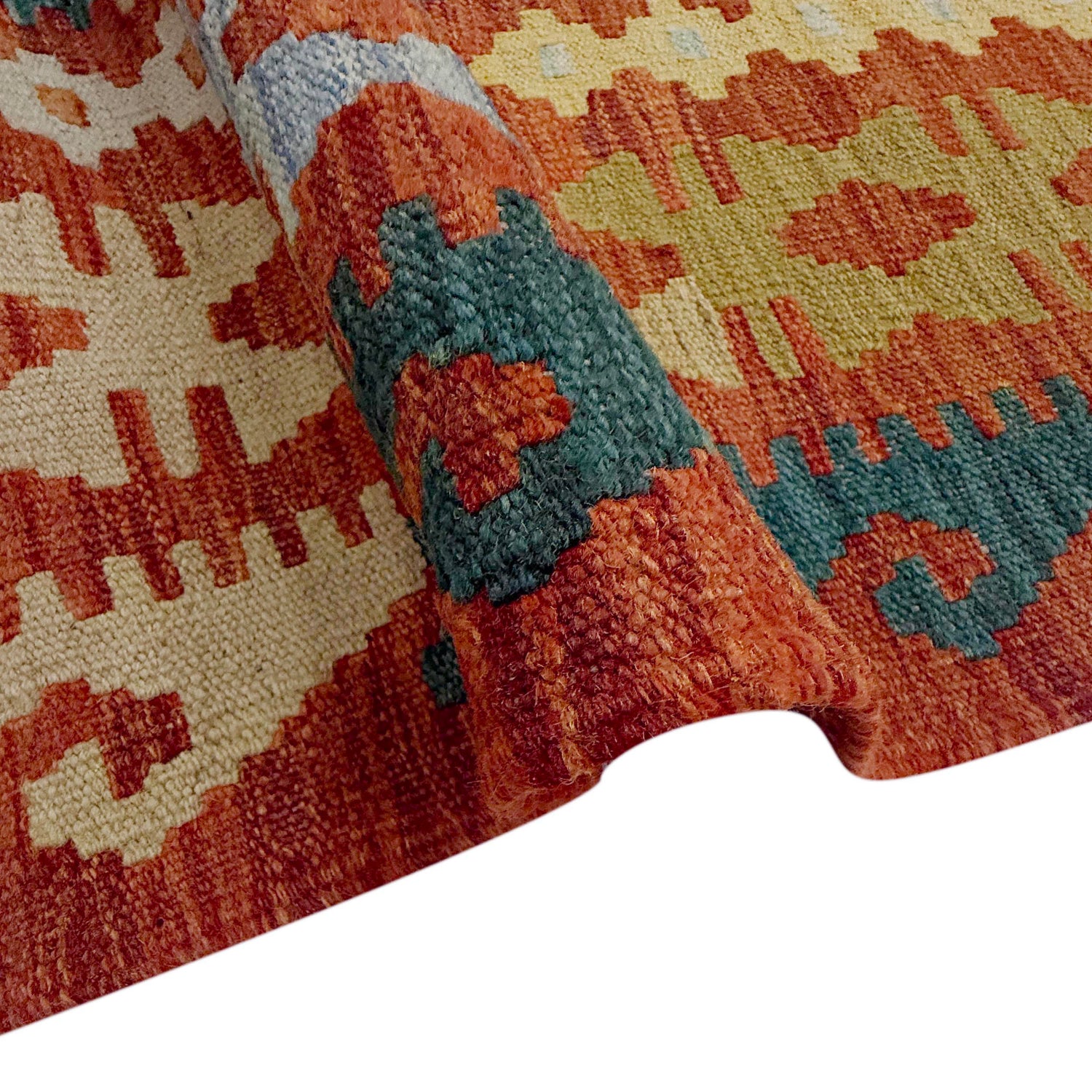 Handmade Multi Kilim Geometric 7x10 ft
