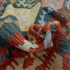 Handmade Multi Kilim Geometric 7x10 ft