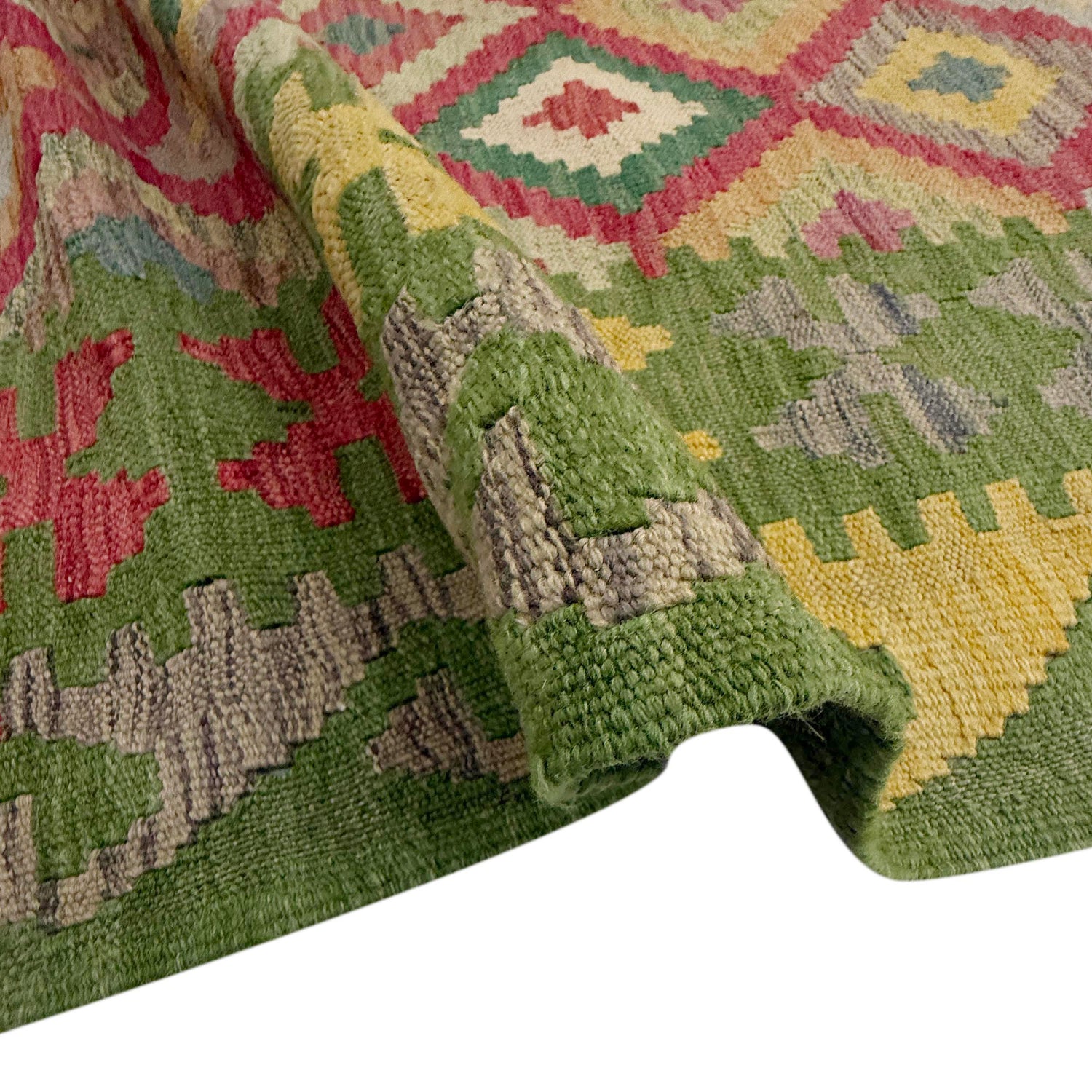Handmade Multi Kilim Geometric 7x10 ft