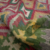 Handmade Multi Kilim Geometric 7x10 ft