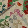Handmade Multi Kilim Geometric 10' Runner