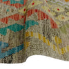 Handmade Multi Kilim Geometric 13' Runner