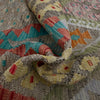 Handmade Multi Kilim Geometric 13' Runner