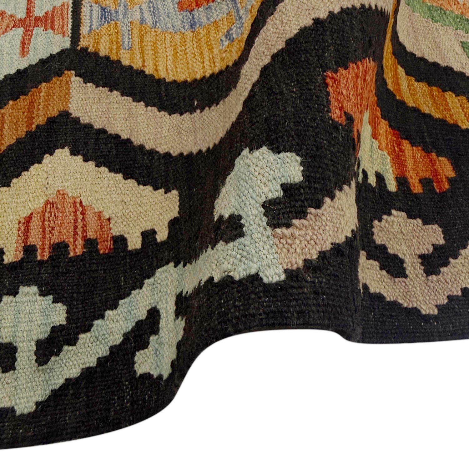 Handmade Multi Kilim Geometric 7x10 ft