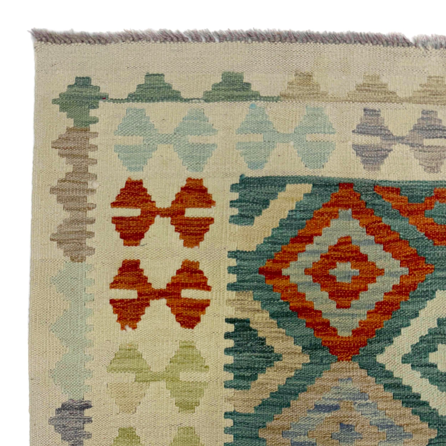 Handmade Multi Kilim Geometric 7x10 ft