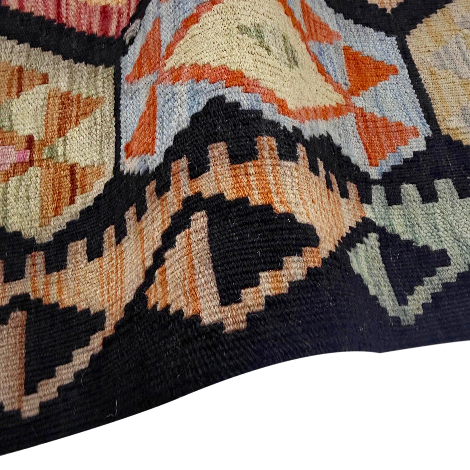 Handmade Multi Kilim Geometric 7x10 ft