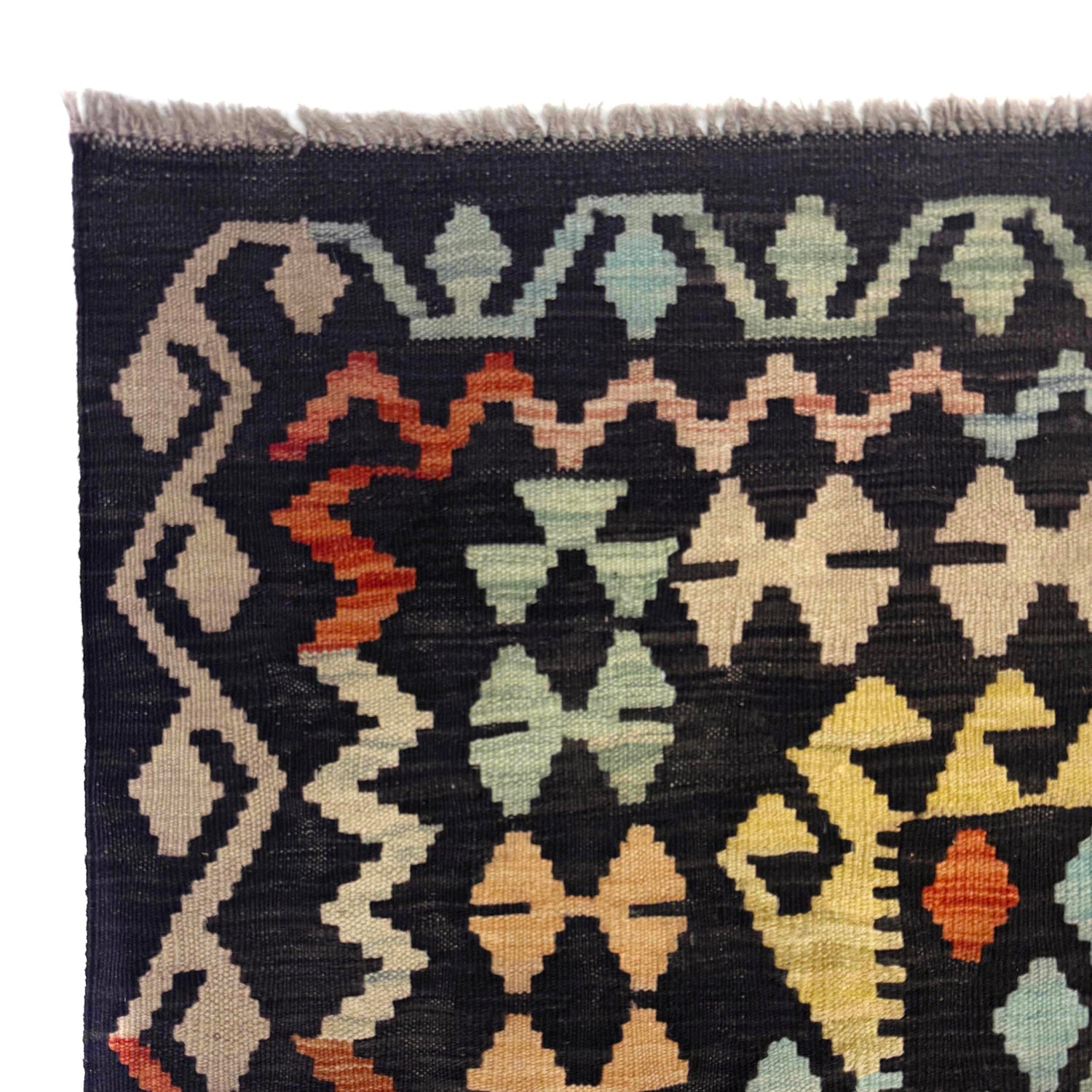 Handmade Multi Kilim Geometric 7x10 ft