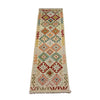 Handmade Multi Kilim Geometric 10' Runner