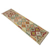 Handmade Multi Kilim Geometric 10' Runner