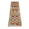 Handmade Multi Kilim Geometric 10' Runner