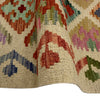 Handmade Multi Kilim Geometric 10' Runner