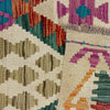 Handmade Multi Kilim Geometric 16' Runner