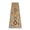 Handmade Multi Kilim Geometric 10' Runner