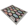 Handmade Multi Kilim Geometric 7x10 ft