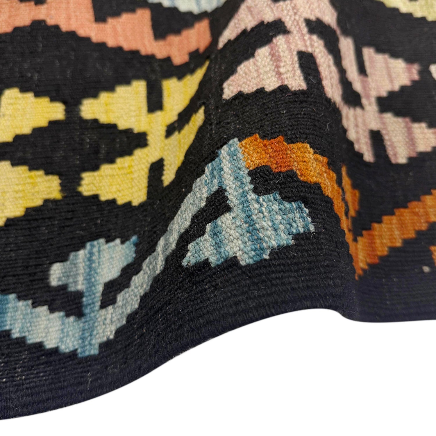 Handmade Multi Kilim Geometric 7x10 ft