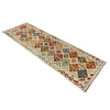 Handmade Multi Kilim Geometric 10' Runner