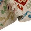 Handmade Multi Kilim Geometric 10' Runner